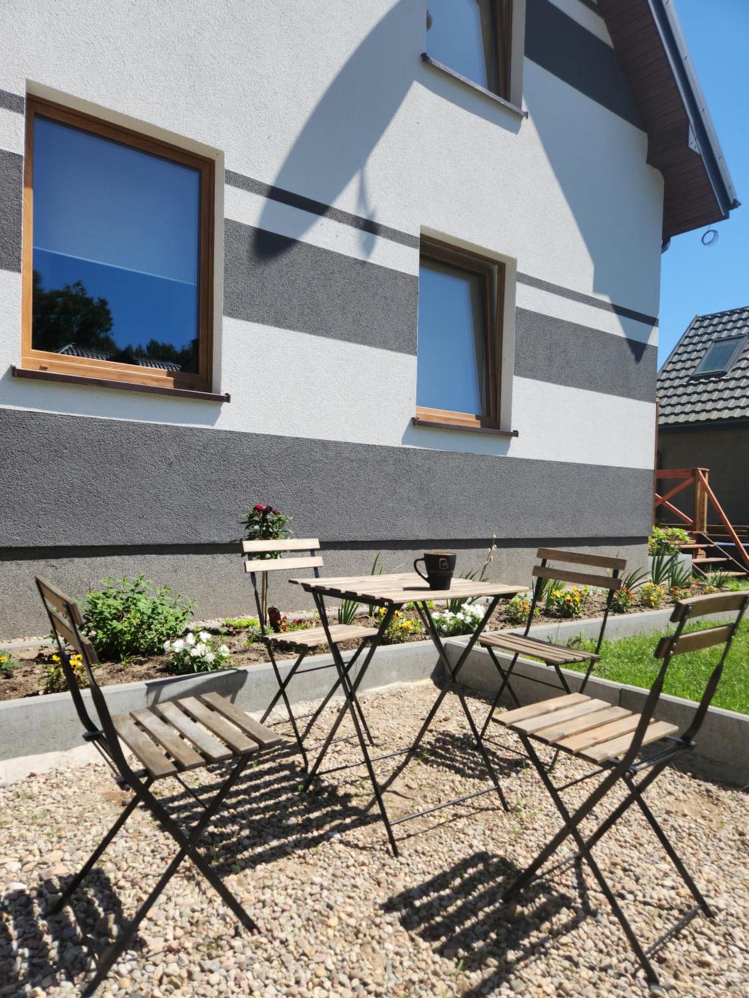 Bursztynowe Wczasy Sasino Appartement Buitenkant foto